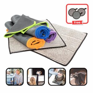 Premium Carbon Tuff Cleaning Set + FREE Scrubbie Pack