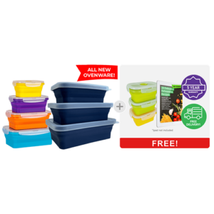 Signature Set + Air Fryer Ovenware Set + FREE Minis + e-Cookbook