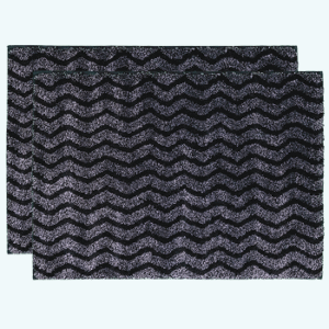 KLEANstep All Season Mud Mats (2 Black/Grey mats)